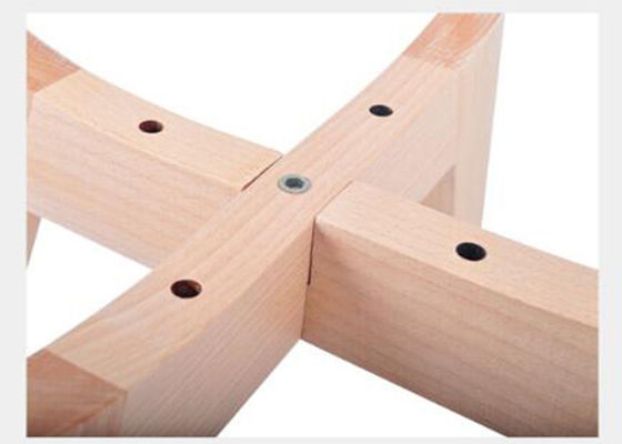 Les jambes uniformes en bois de hêtre de texture la résistance à l'usure pour diner des chaises