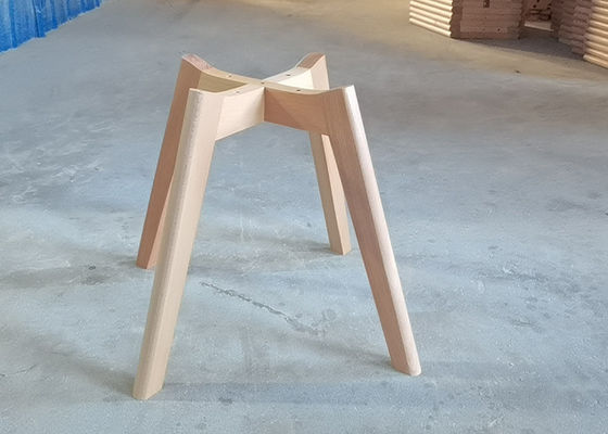 Résistance à l'impact de Tulip Beech Wooden Chair Frame avec la texture claire