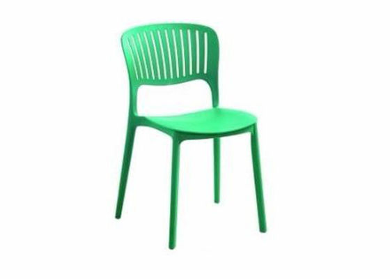 Chaise dinante en plastique moderne intégrée de la moitié du siècle d'ODM de dossier